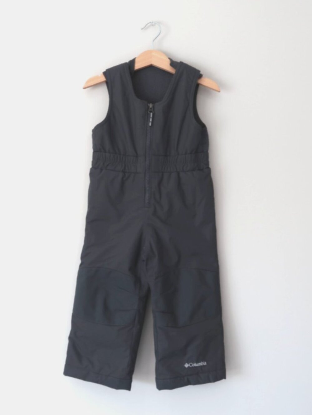 Toddler Columbia Omni-Tech Snow Pants Bibs Gray Size 2T EUC